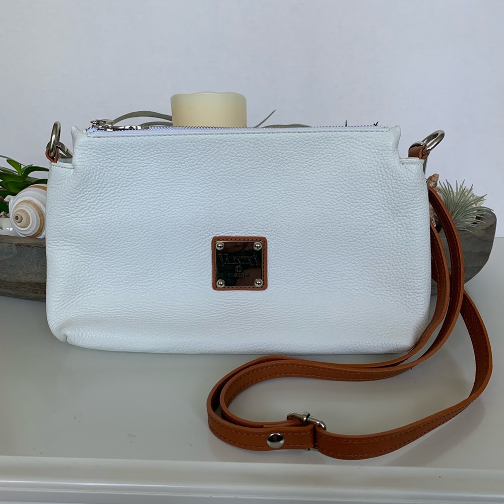 Brand new white Valentina handbag.